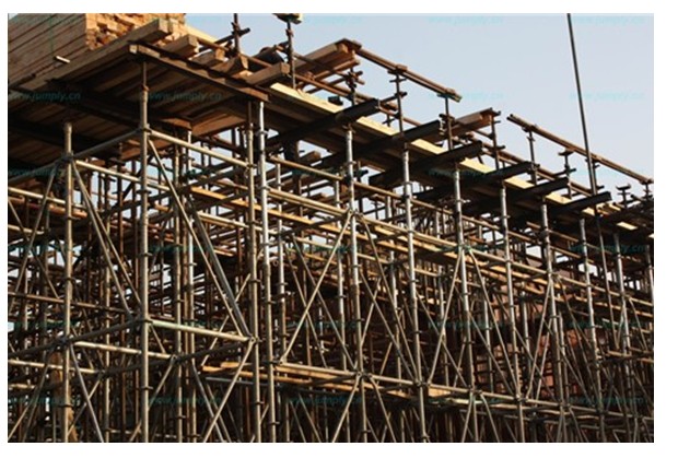 奇瞬間：【碗扣式腳手架】組合搭建秒實(shí)現(xiàn)！