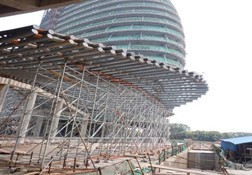 《蘇州建筑腳手架嶄露頭角，致勝有奇招》