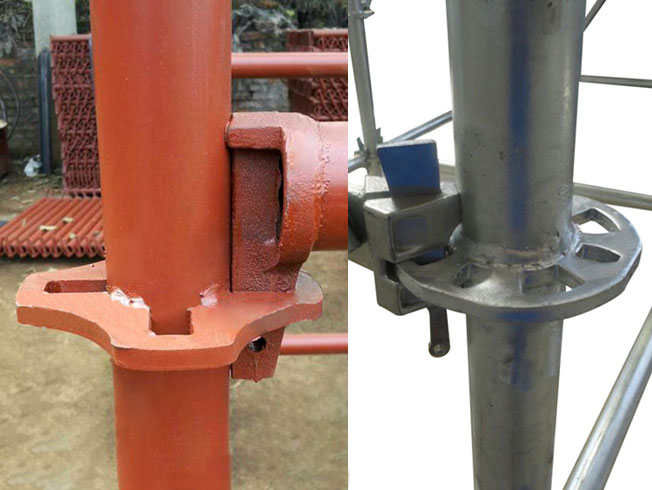 輪扣式和盤扣式腳手架區(qū)別是什么？